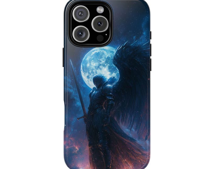 Dragon Armor Knight Wings Lunar Warrior Phone Case: iPhone, Galaxy, Pixel - Lifetime Warranty