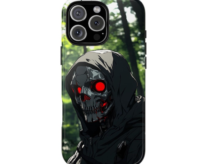 Skull Ranger Android Anime Robot Forest Phone Case: iPhone, Galaxy, Pixel - Lifetime Warranty
