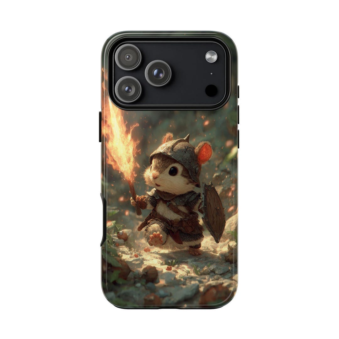 Phone Ink - Brave Squirrel Knight Critter Case: iPhone | Galaxy | Pixel ...