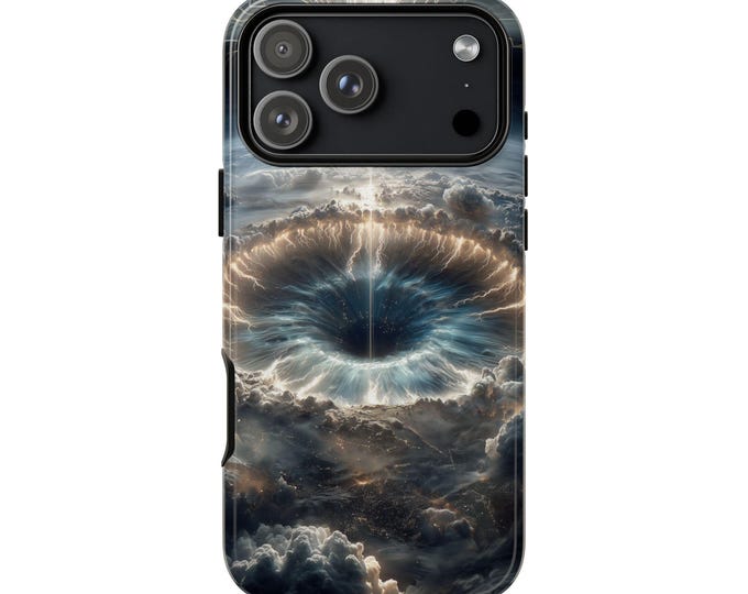 Eye of the World Energy Beams Phone Case: iPhone, Galaxy, Pixel - Lifetime Warranty