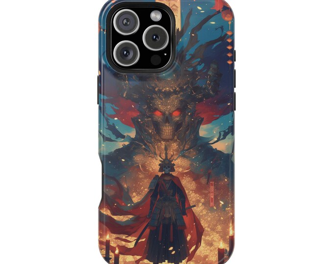 Skeletal Warrior Samurai Armor Warlord Phone Case: iPhone, Galaxy, Pixel - Lifetime Warranty
