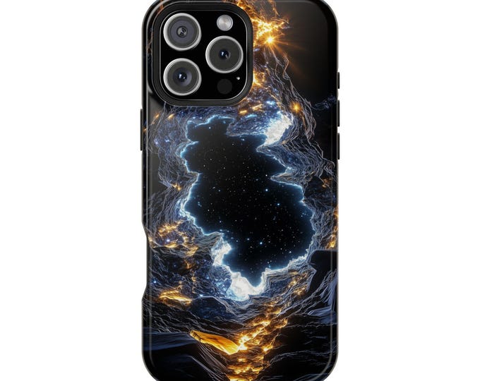 Void Gateway Cosmic Abyss Portal Phone Case: iPhone, Galaxy, Pixel - Lifetime Warranty