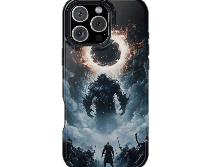 Dark Colossus Apocalypse Phone Case: iPhone, Galaxy, Pixel - Lifetime Warranty