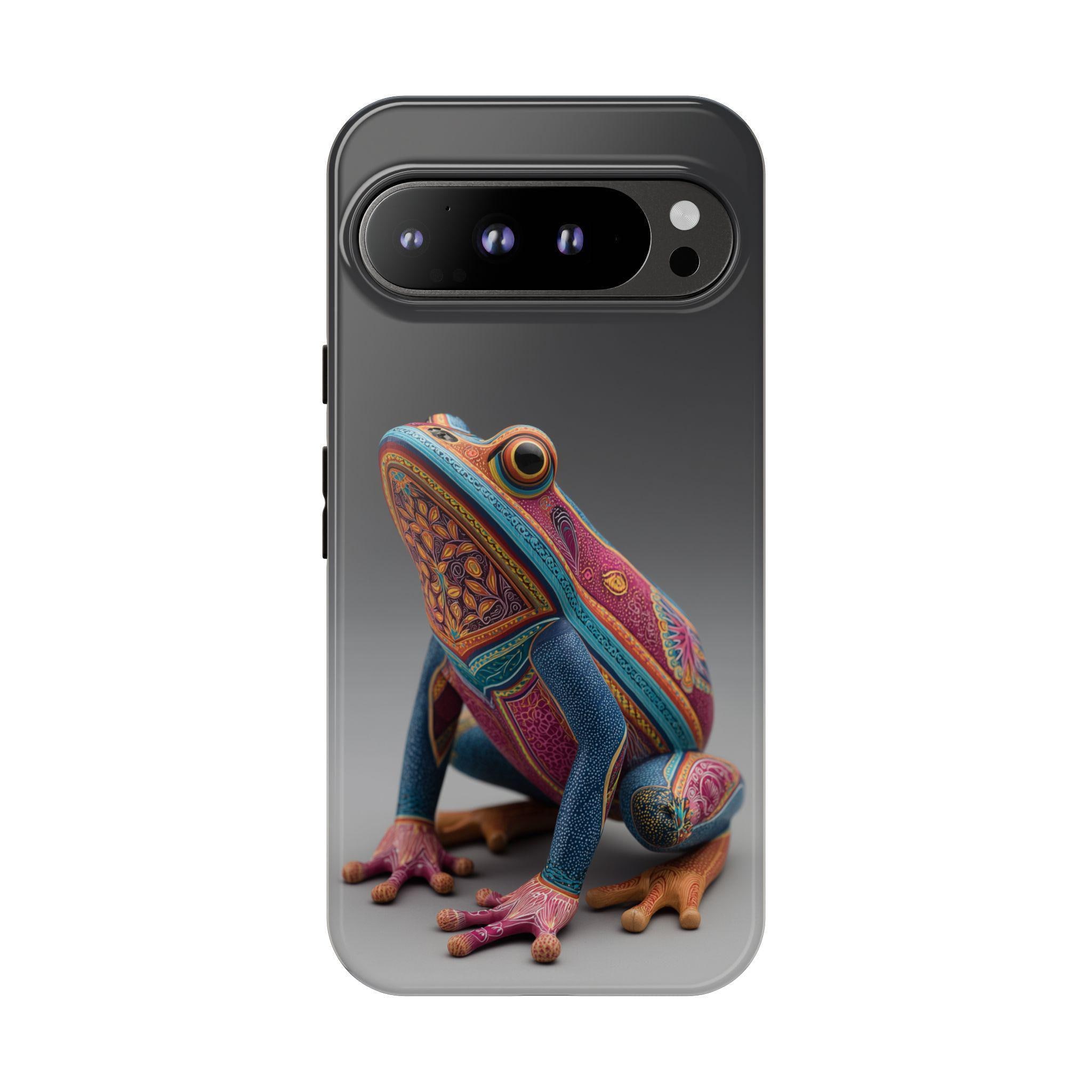 スマートフォン本体 frog Vibrant Frog Alebrije • Phone Case • Iphone, Galaxy, Pixel, Kindle