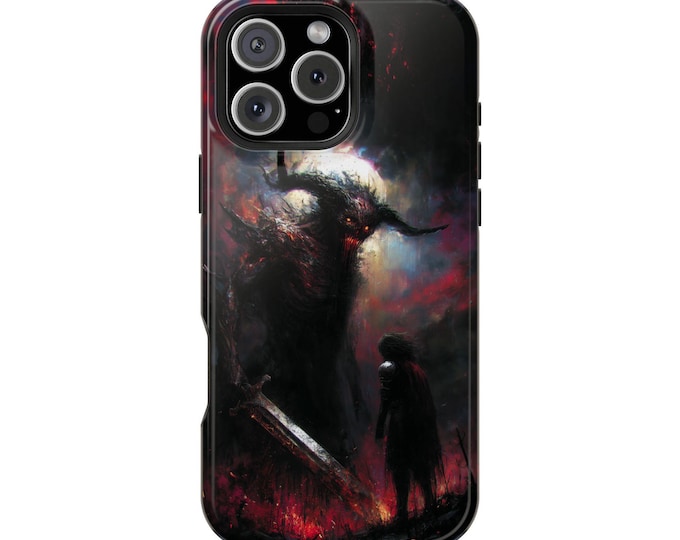Hellspawn Demon Crimson Hero Warrior Phone Case: iPhone, Galaxy, Pixel - Lifetime Warranty