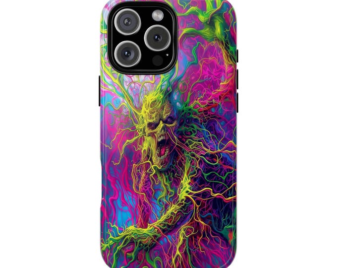 Trippy Fiend Abstract Monster Phone Case: iPhone, Galaxy, Pixel - Lifetime Warranty