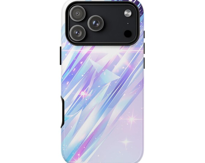 Gradient Indigo Glacier Phone Case: iPhone, Galaxy, Pixel - Lifetime Warranty