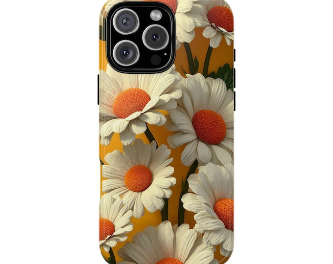 White Daisy Flowers Yellow Wildflowers Phone Case for iPhone | Samsung Galaxy | Google Pixel