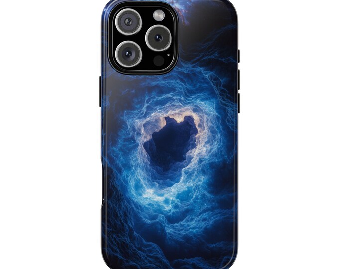 Space-Time Warp Singularity Vortex Phone Case: iPhone, Galaxy, Pixel - Lifetime Warranty