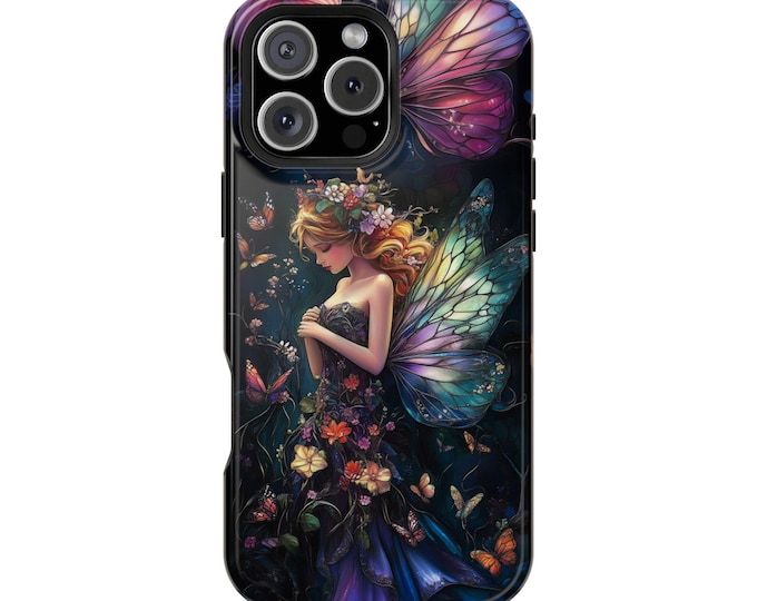 Enchanted Fairy Floral Butterflies Phone Case: iPhone, Galaxy, Pixel - Lifetime Warranty