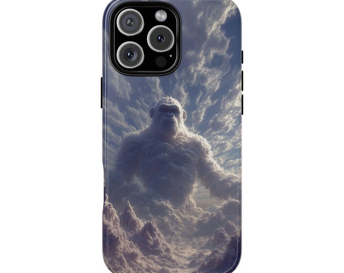 Cloud Monkey God Phone Case: iPhone, Galaxy, Pixel - Lifetime Warranty