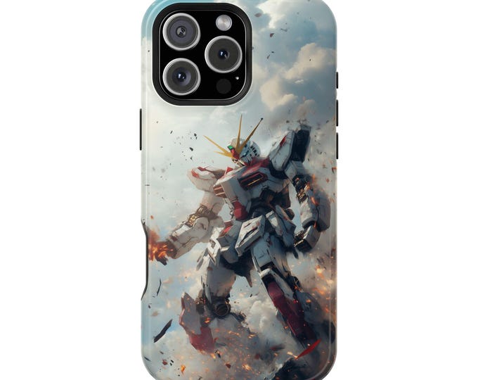 Retro Battle Mech Japan Anime Phone Case: iPhone, Galaxy, Pixel - Lifetime Warranty