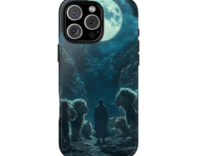 Daniel in the Lion Den Powerful Faith Phone Case for iPhone | Samsung Galaxy | Google Pixel