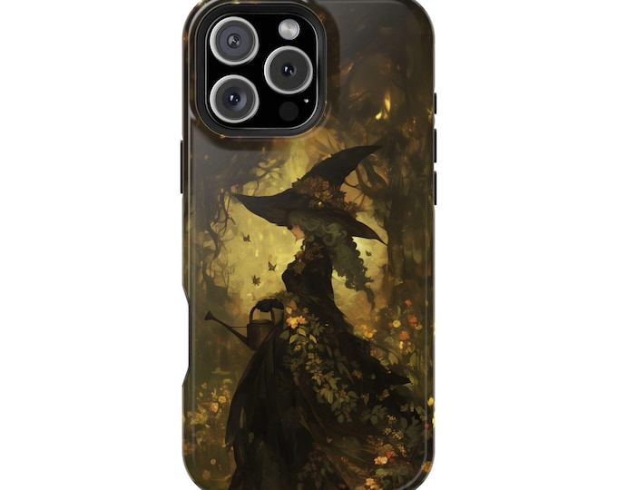 Witch Dark Forest Earth Witchy Tones Phone Case: iPhone, Galaxy, Pixel - Lifetime Warranty