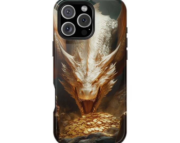 Dragon Golden Hoard Phone Case: iPhone, Galaxy, Pixel - Lifetime Warranty