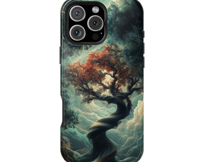 Quantum Fractal Tree of Life Phone Case: iPhone, Galaxy, Pixel - Lifetime Warranty