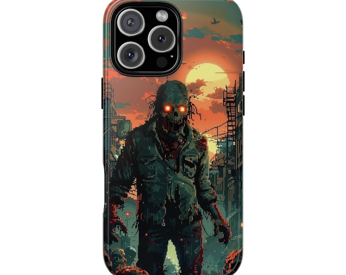 Zombie Ruined City Phone Case: iPhone, Galaxy, Pixel - Lifetime Warranty