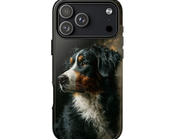 Bernese Mountain Dog Phone Case | Custom Cover | Screen Protector | Lifetime Warranty