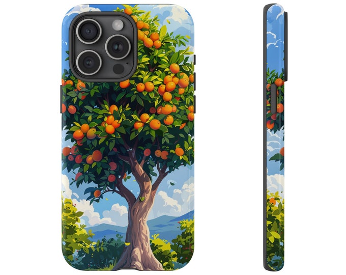 Mango Fruit Tree Phone Case: iPhone, Galaxy, Pixel - Magsafe Compatible