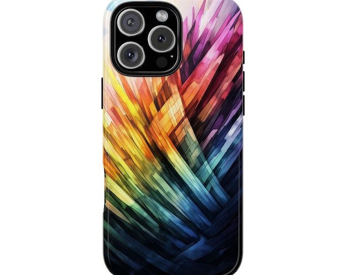 Prism Light Lines Spectrum Crystalline Rainbow Fragments - Case for iPhone, Samsung Galaxy, Google Pixel