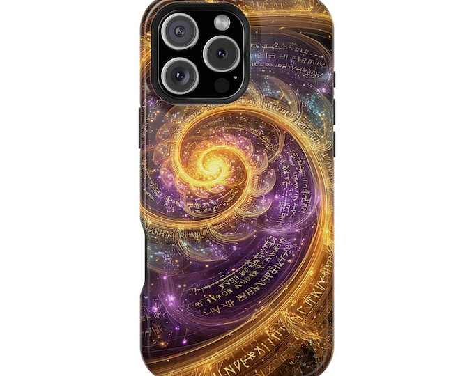 Mystic Helix Runic Spiral Phone Case: iPhone, Galaxy, Pixel - Lifetime Warranty