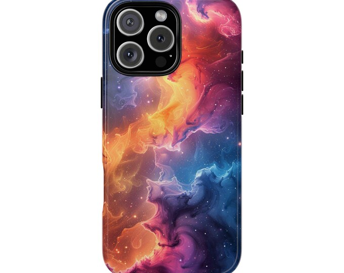 Spectral Nebula Purple Blue Galaxy Clouds Phone Case: iPhone, Galaxy, Pixel - Lifetime Warranty