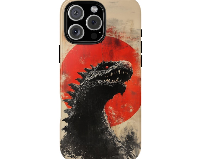 Vintage Kaiju Monster Retro Phone Case: iPhone, Galaxy, Pixel - Lifetime Warranty