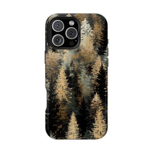 Pine Tree Forest Digital Camo Wilderness - Phone Case for iPhone 16 16e 15 14 13 Pro Max | Galaxy S25 S24 S23 | Pixel 9 9a | Wireless Cover