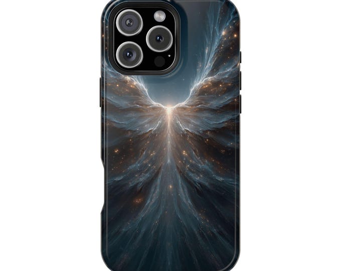 Cosmos Angel Wings Astral Energy Phone Case: iPhone, Galaxy, Pixel - Lifetime Warranty
