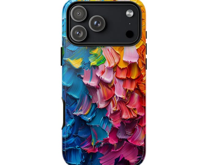 Dynamic Colorful Paint Palette Phone Case: iPhone, Samsung Galaxy, Pixel - Lifetime Warranty