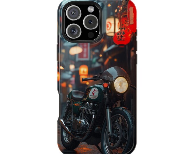 Cafe Racer Japan Alley Way Phone Case: iPhone, Galaxy, Pixel - Lifetime Warranty
