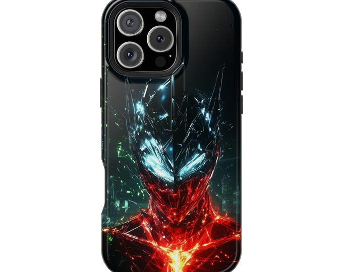 Cyber Knight Digital Samurai Warrior Phone Case: iPhone, Galaxy, Pixel - Lifetime Warranty