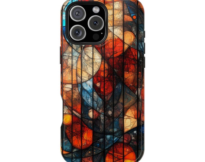 Solar Currents Abstract Artwork Phone Case: iPhone, Galaxy, Pixel - Lifetime Warranty