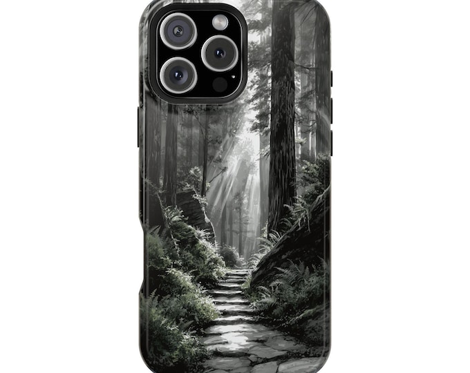 Wilderness Forest Path Ancient Woods Phone Case: iPhone, Galaxy, Pixel - Lifetime Warranty