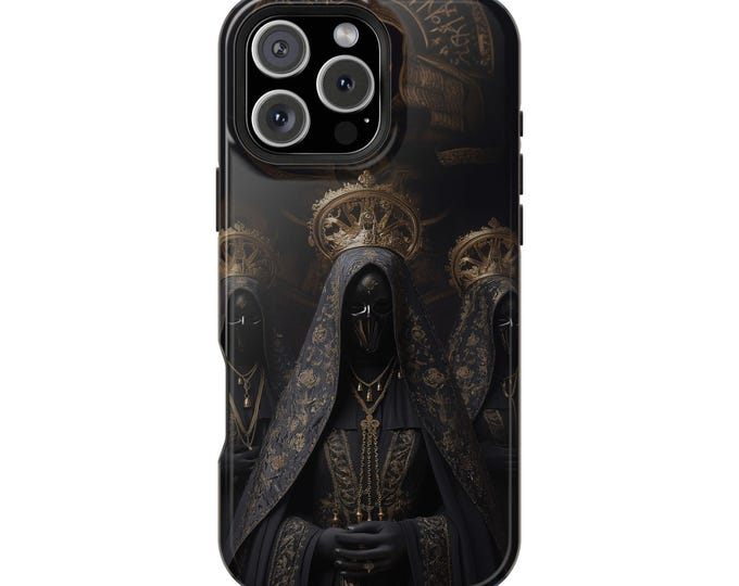 Dark Occult Ancient Ritual Priestess Phone Case: iPhone, Galaxy, Pixel - Lifetime Warranty