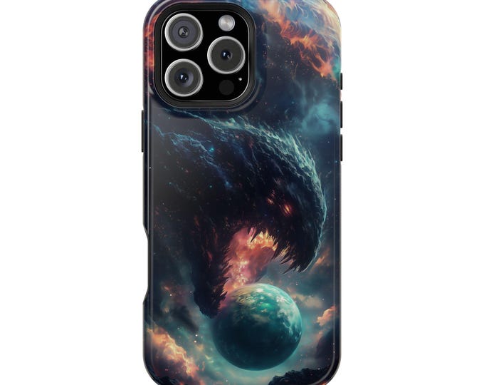 World Eater Galactic Planet Devourer Phone Case: iPhone, Galaxy, Pixel - Lifetime Warranty