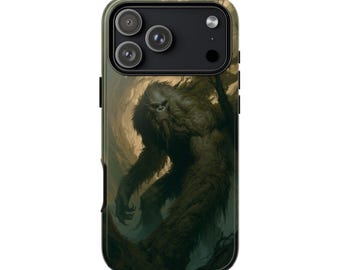 Savage Bigfoot Giant Sasquatch | Phone Ink Case | Custom Made Cover | Lifetime Warranty