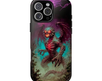 Kaiju Dragon Monster Gothic Void Phone Case for iPhone | Samsung Galaxy | Google Pixel