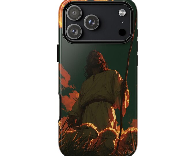 Good Shepherd Jesus Christ Phone Case: iPhone, Galaxy, Pixel - Lifetime Warranty