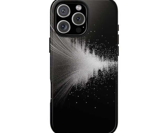 Visual Sound Wave Rip Particle Waves Phone Case: iPhone, Galaxy, Pixel - Lifetime Warranty