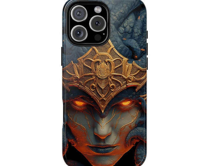Queen Medusa Mythical Vicious Empress Phone Case: iPhone, Galaxy, Pixel - MagSafe Compatible