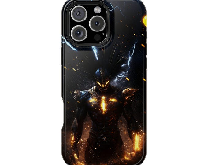 Aztec Warrior Advanced Tech Yellow Armor Phone Case: iPhone, Galaxy, Pixel - Lifetime Warranty