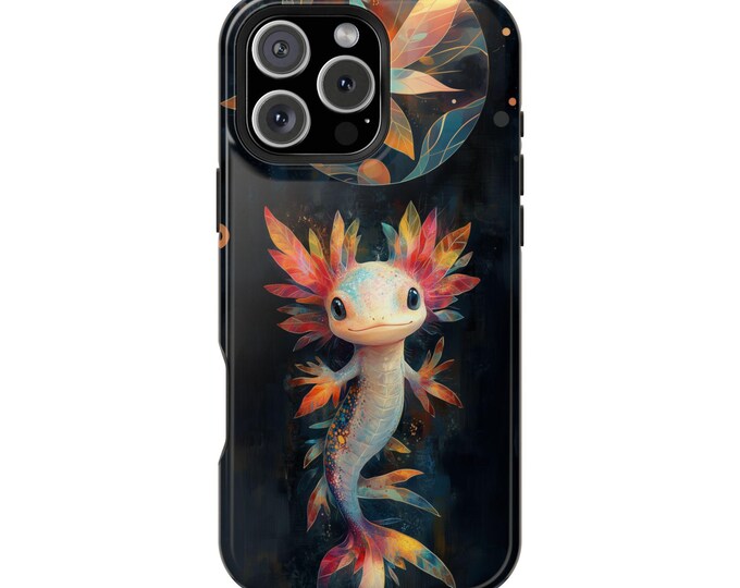 Axolotl Vibrant Wonder Amphibian Art Phone Case: iPhone, Galaxy, Pixel - Lifetime Warranty
