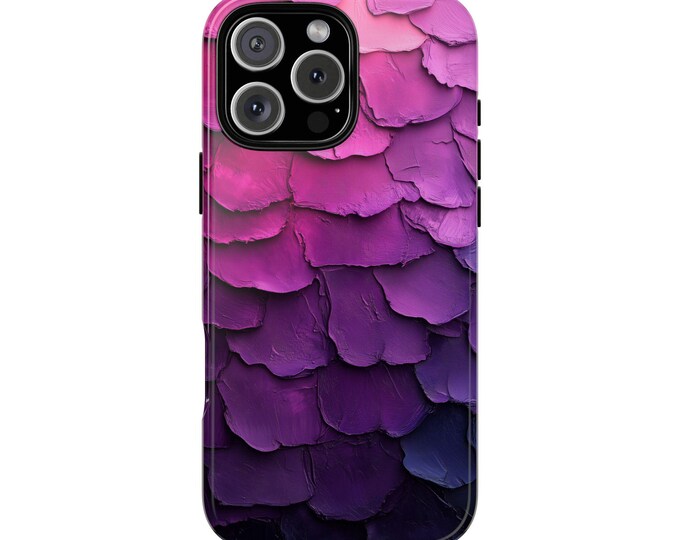 Pastel Purple Cascade Paint Phone Case: iPhone, Galaxy, Pixel - Lifetime Warranty