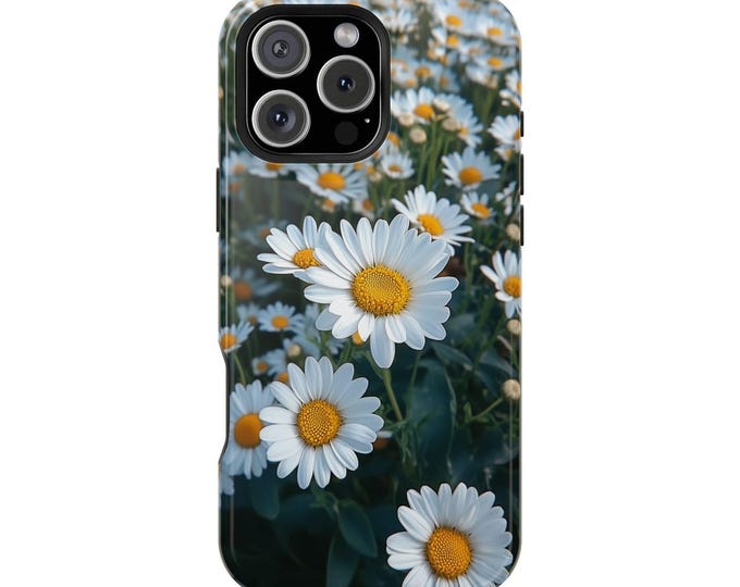 Pure White Daisy Flowers Petal Haven Phone Case for iPhone | Samsung Galaxy | Google Pixel