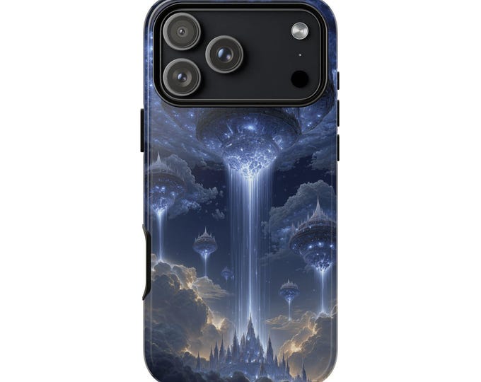 Starlight Citadel Divine Temple Phone Case: iPhone, Galaxy, Pixel - Lifetime Warranty