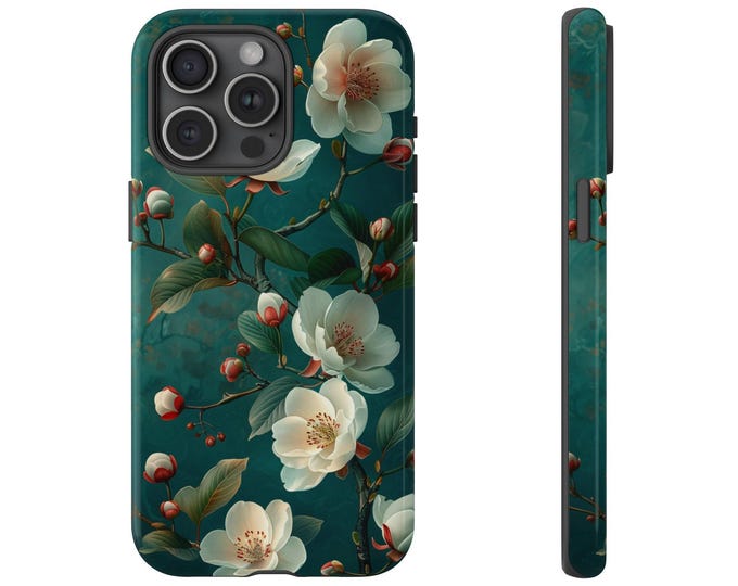 Manuka Flower White Blossoming Floral Phone Case for iPhone | Samsung Galaxy | Google Pixel