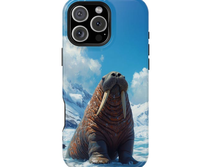 Atlantic Walrus Tundra Tusk Phone Case: iPhone, Galaxy, Pixel - Lifetime Warranty