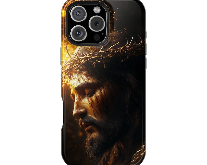 Jesus Christ Crown of Thorns Biblical Phone Case for iPhone | Samsung Galaxy | Google Pixel