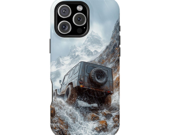 Mountain Beast FJ40 Off-Road Car Phone Case: iPhone, Galaxy, Pixel - Lifetime Warranty